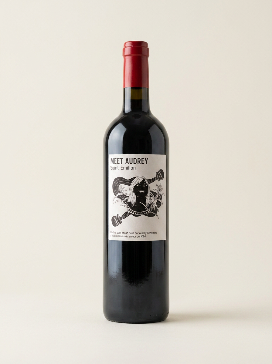 Meet Audrey — Saint-Émilion 2022 — Rødvin fra Meet Audrey, Bordeaux, Frankrig